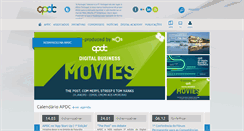 Desktop Screenshot of apdc.pt